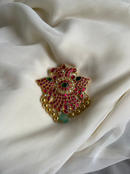 Nakshi Kundan pendant