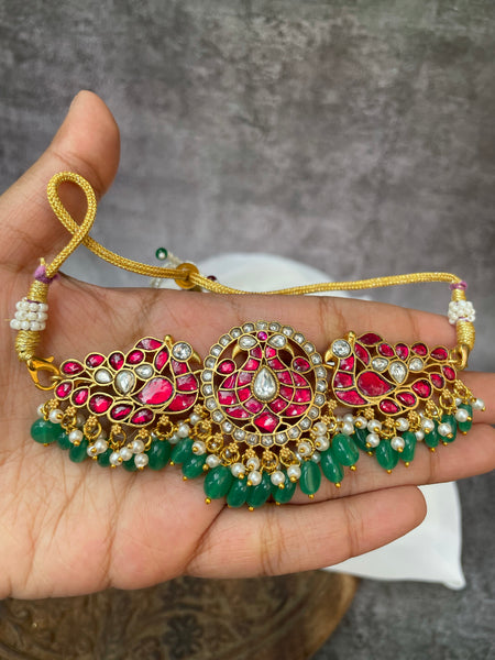 Annam delicate Kundan choker