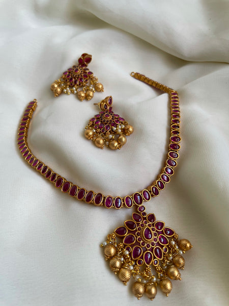 Kemp vintage attigai with tear drop studs