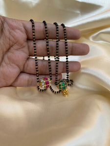 Kundan sphere mangalsutra