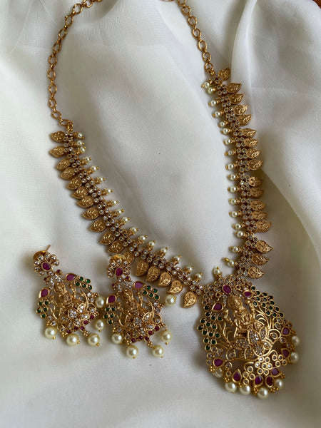 Lakshmi manga necklace semi bridal set