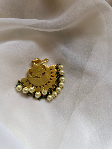 Jumbo Kundan bridal tika