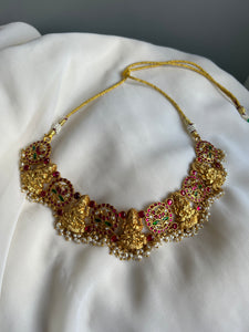 Lakshmi Annam temple necklace
