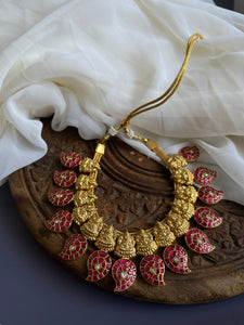 Nagas Lakshmi Kundan bridal necklace