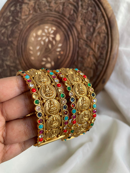 Bridal kemp Lakshmi bangles (3 Color options)
