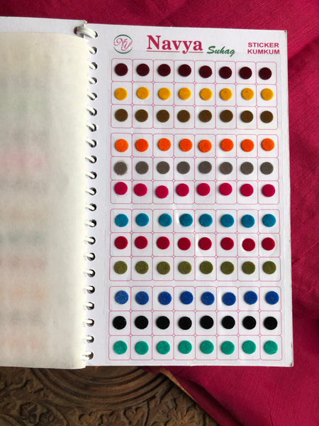 Bindi book (960 bindis in 4 sizes)
