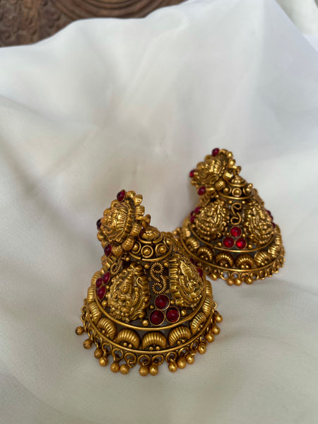 Nagas Lakshmi Jumbo Jhumkas