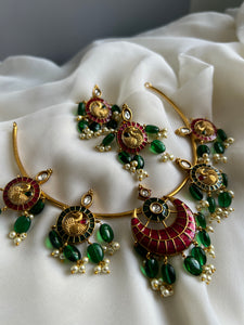 Kundan look alike choker with studs