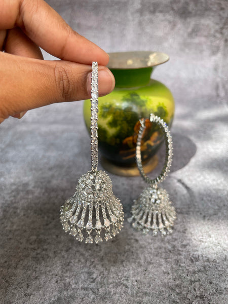 AD jumbo Bali jhumkas