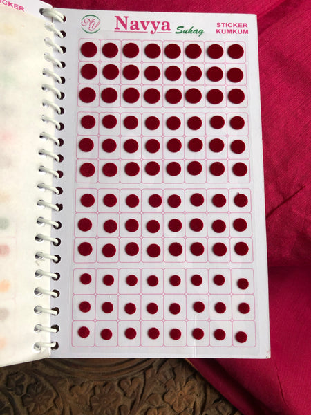 Bindi book (960 bindis in 4 sizes)