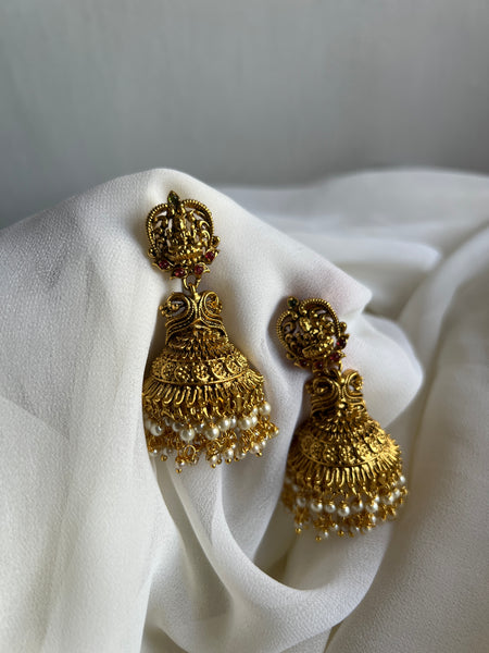 Lakshmi bridal jhumkas