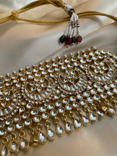 Bridal full neck Kundan choker