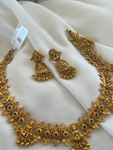 Kemp Lakshmi  designer necklace with studs