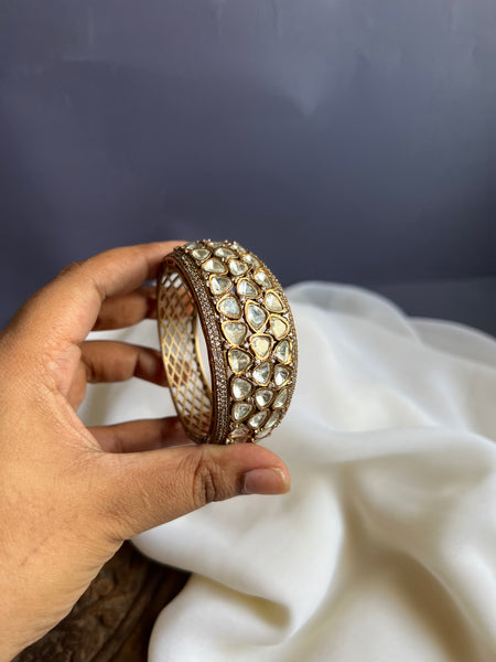Uncut polki antique Kada