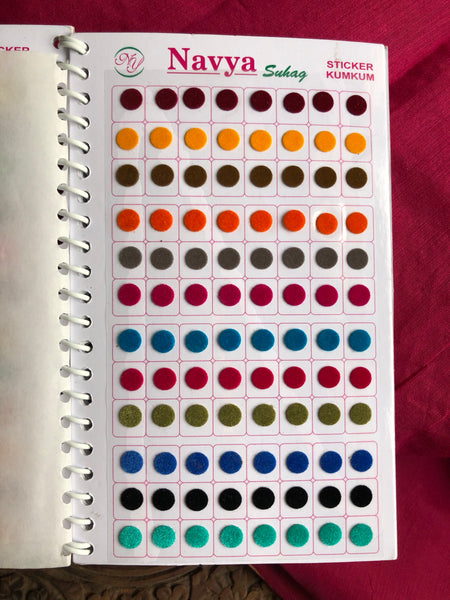 Bindi book (960 bindis in 4 sizes)