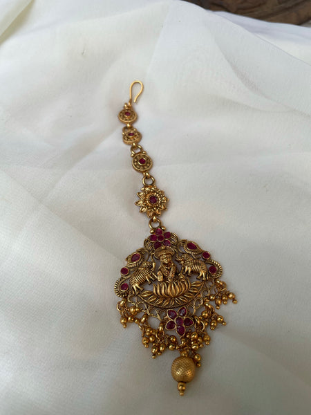 Ruby Lakshmi antique Tika