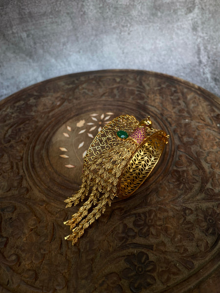 3D peacock antique Kada