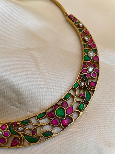 Kundan floral Hasli