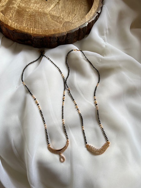 Budget rose polish Mangalsutra