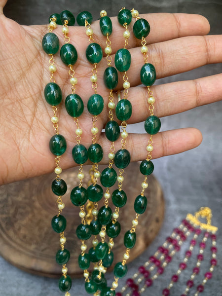 3 layer Bead Pearl haram