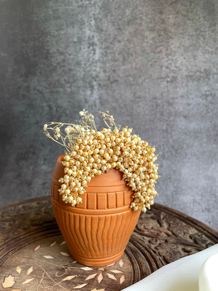 Cluster Pearl hair bun pin
