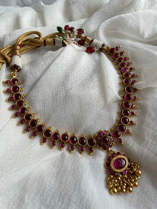 Vintage Kemp attigai with Jhumkas