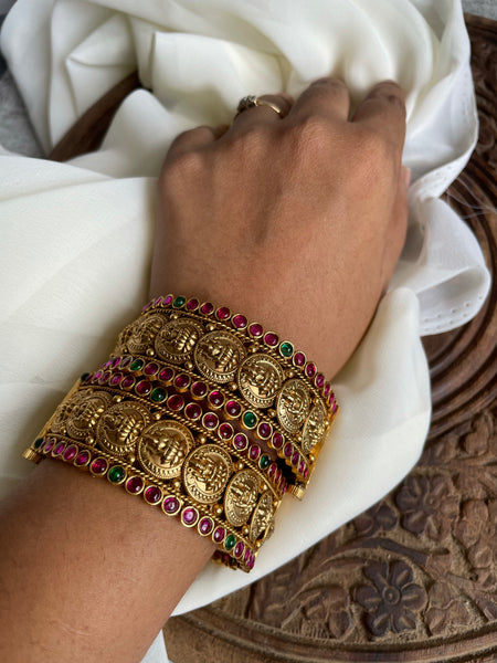 Bridal kemp Lakshmi bangles (3 Color options)