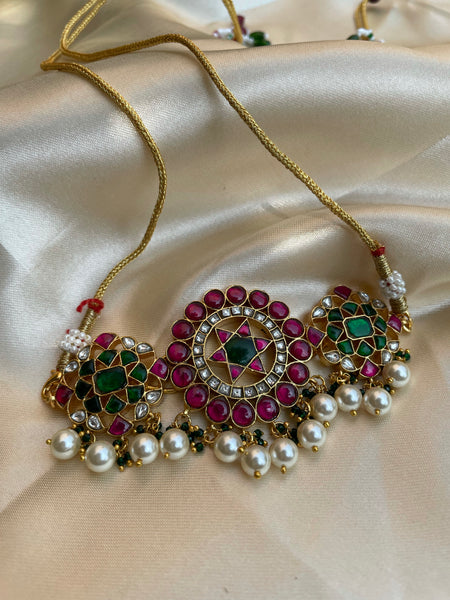 Bridal Kundan star choker