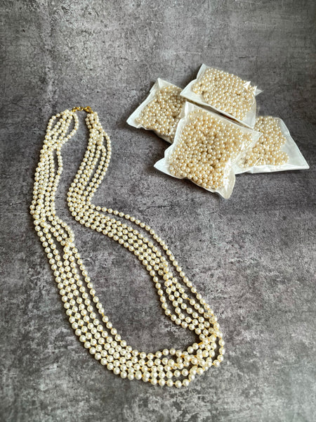 5 layer Pearl maala-(24 cm/2 variants)