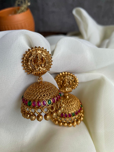 Lakshmi matte Jhumkas