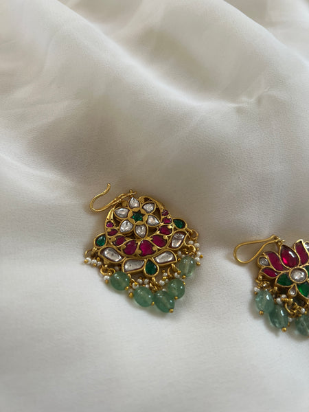 Kundan bridal tika