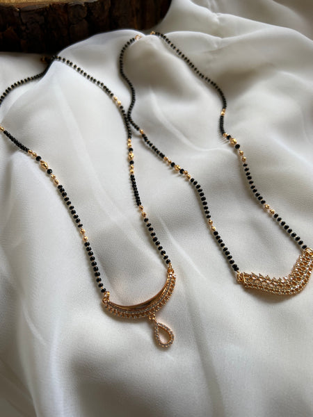 Budget rose polish Mangalsutra