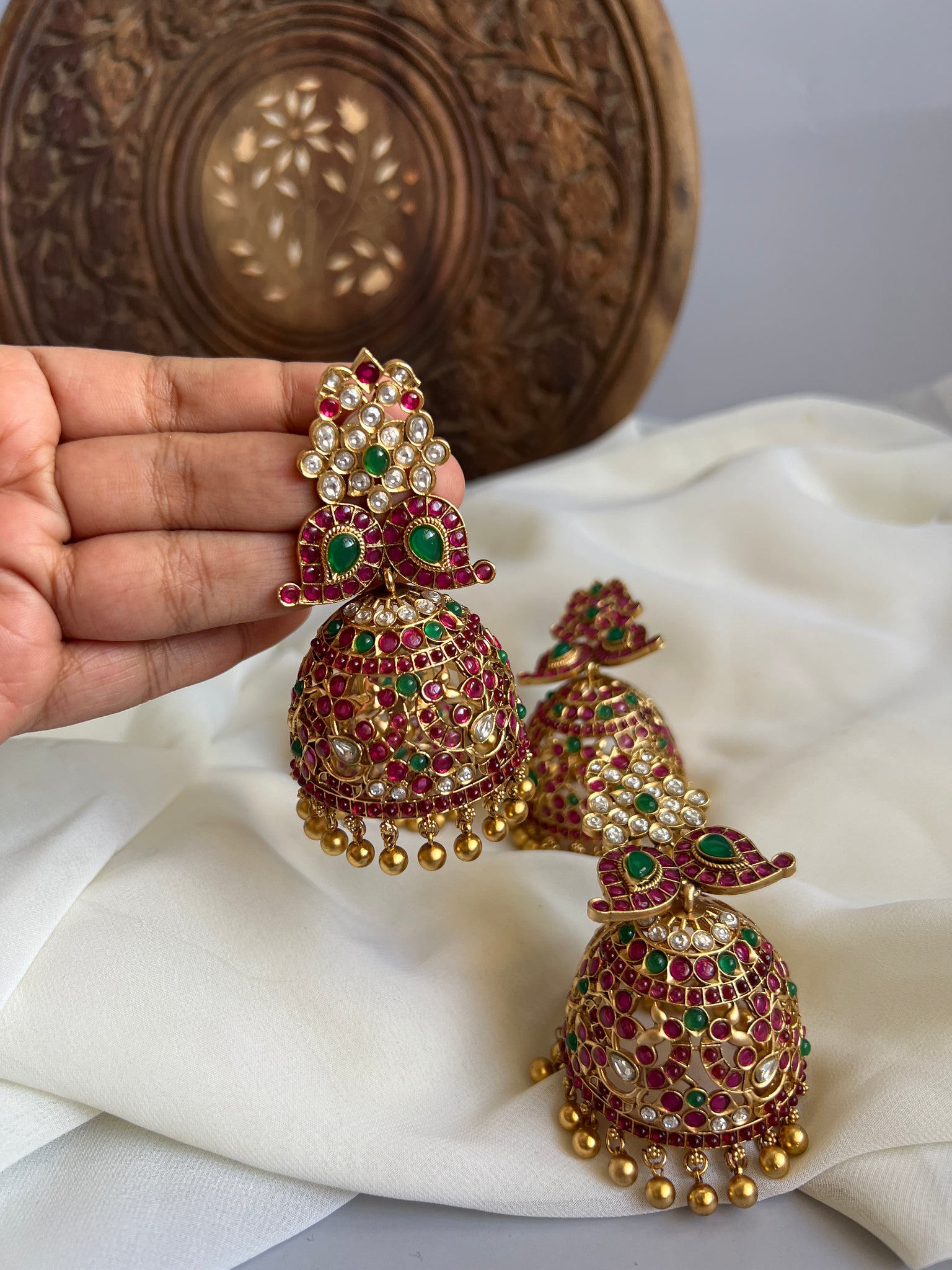 Classic jhumkas discount