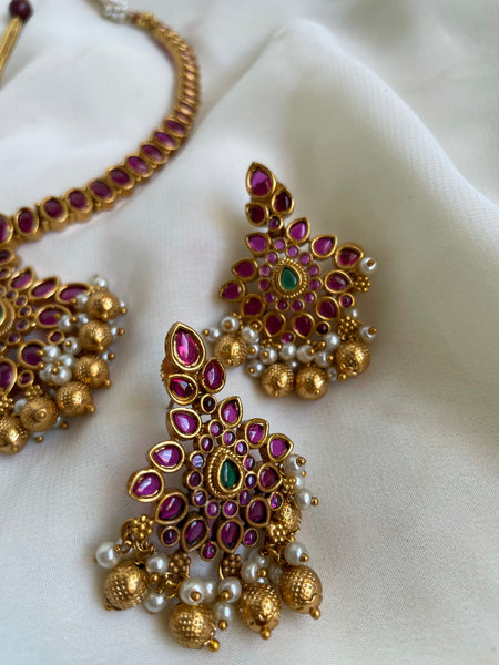 Kemp vintage attigai with tear drop studs