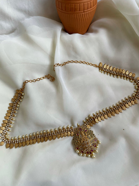 Lakshmi manga necklace semi bridal set